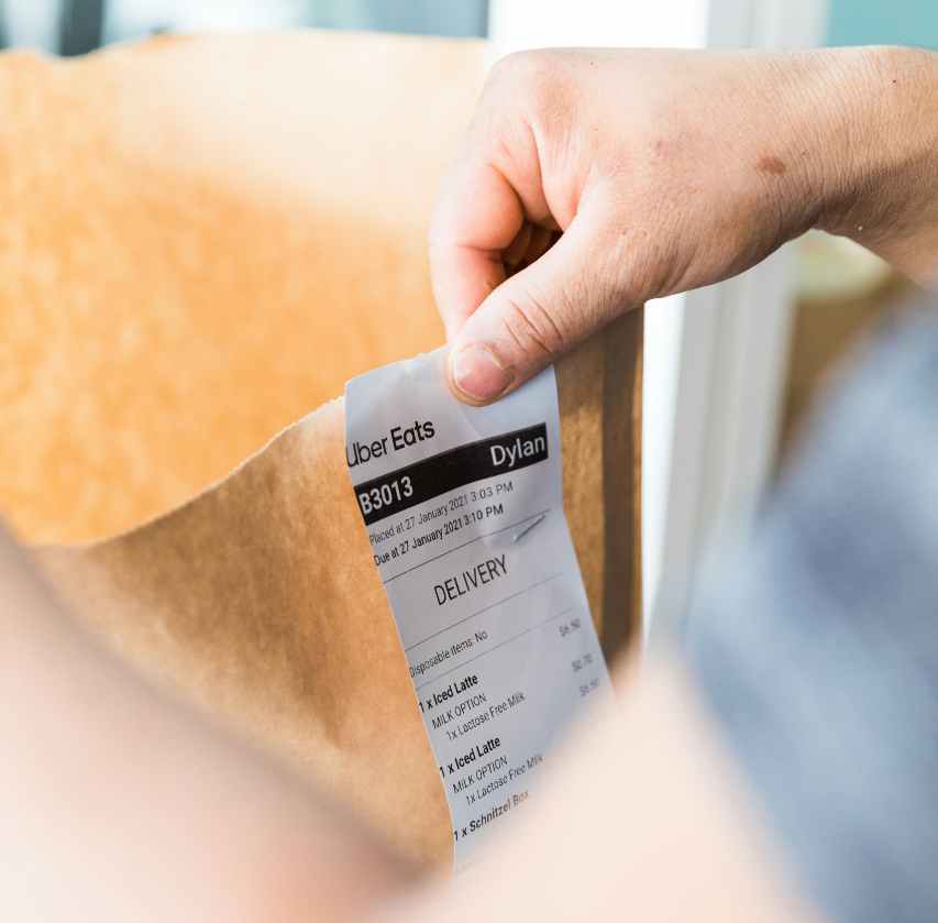 A slip of paper